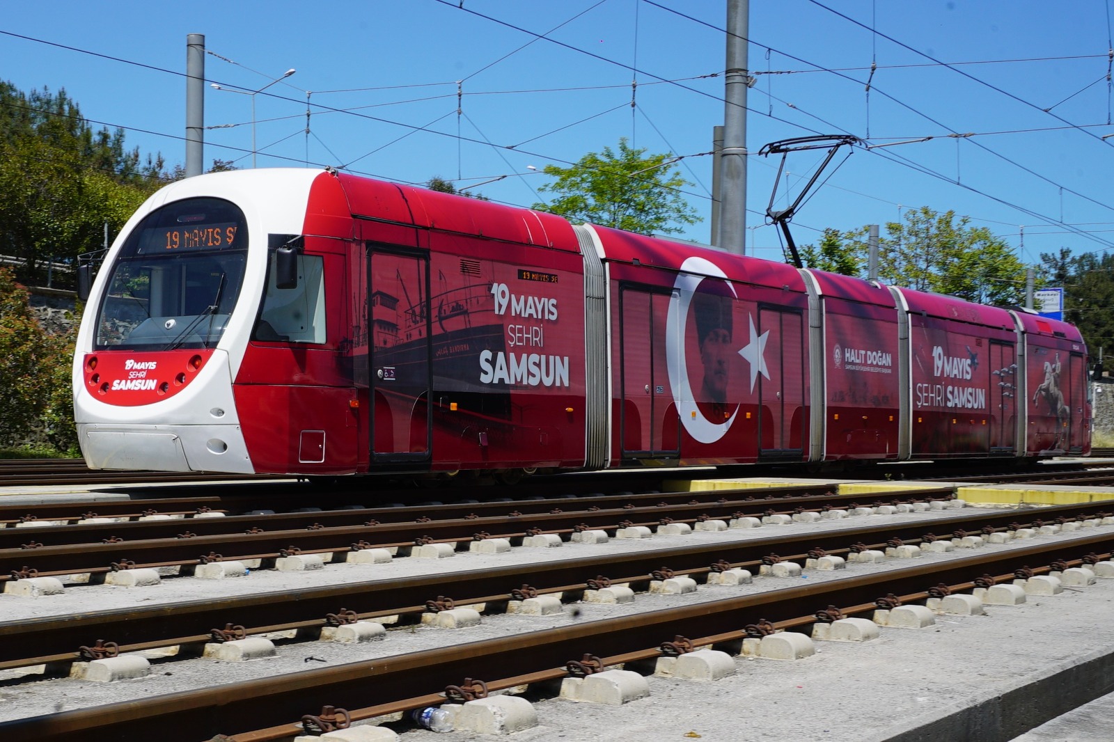  Tramvaylar 13.5 milyon yolcu taşıdı